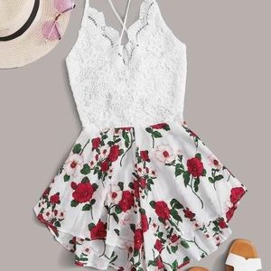 Floral Romper